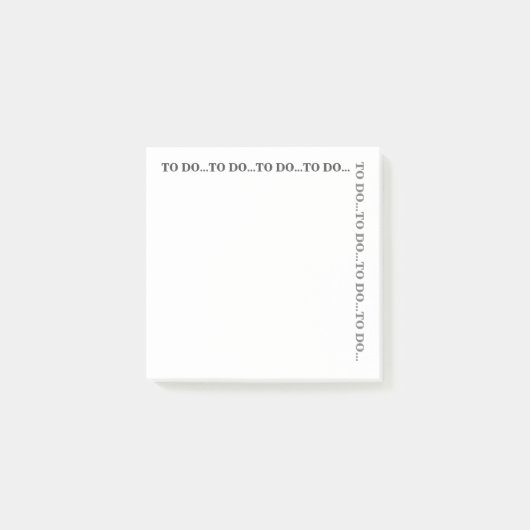 シンプルクールGray White一覧 ポストイット (正面)