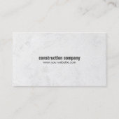 シンプルグエレガントレーストーン建築 名刺 (正面)