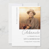 シンプルグスペインのニャンド 招待状 (正面)