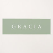 シンプルグパーソナライズされたリーンコンフィ軽量 ヨガマット (正面(横))