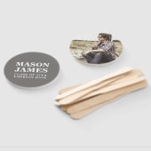 シンプルグモダンレー写真卒業 ハンドファン (組立なし)