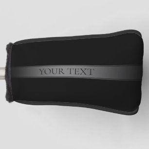 シンプルグラデエレガントーションストライプ編集可能カラー ゴルフヘッドカバー