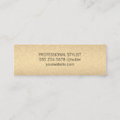 シンプルグラマー スキニー名刺 (裏面)