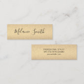 シンプルグラマー スキニー名刺 (正面/裏面)