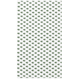 シンプルグリーンとホワイトクリスマスツリー テーブルクロス