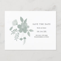 シンプルグリーンウォーター色フローラ保存日