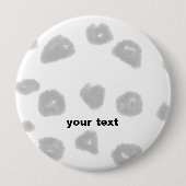 シンプルグリーンゲノム甘ホームマグネットボタン 缶バッジ (正面)