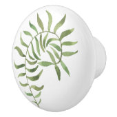 シンプルグリーンボタニカルシダ セラミックノブ (右)