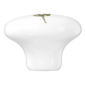 シンプルグリーンボタニカルリーフ セラミックノブ (側面)