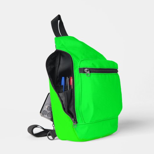 シンプルグリーン当局® スリングバッグ (見開き)