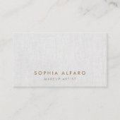 シンプルグレエレガントー美しいプロフェッショナルブ 名刺 (正面)