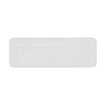 シンプルグレーと白モダン書返却