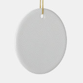 シンプルグレージグザグ セラミックオーナメント (右)