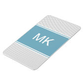 シンプルグレージグザグ マグネット (左側)