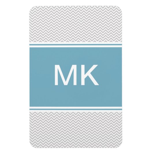 シンプルグレージグザグ マグネット (縦)