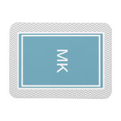 シンプルグレージグザグ マグネット (横)