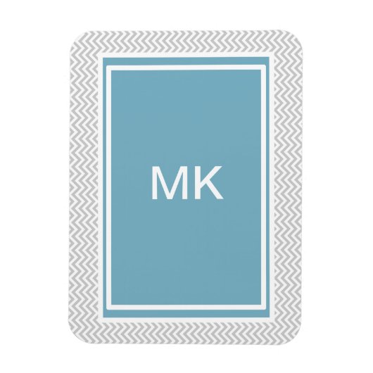 シンプルグレージグザグ マグネット (縦)