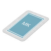 シンプルグレージグザグ マグネット (左側)