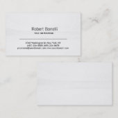 シンプルグレーパターモダンン平名刺 名刺 (正面/裏面)