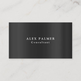 シンプルグレーモダン背景オリジナル 名刺