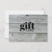 シンプルグ素朴レイ美しいカスタムギフト証明書 (正面)