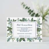 シンプルグ結婚リーズホテル エンクロージャーカード (スタンド正面)