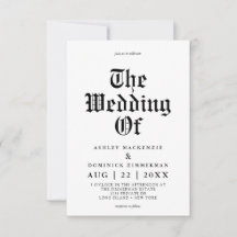 シンプルケルト書結婚跡