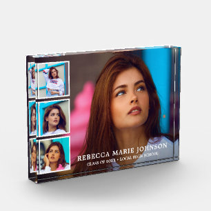 シンプルコラージュモダン卒業 フォトブロック