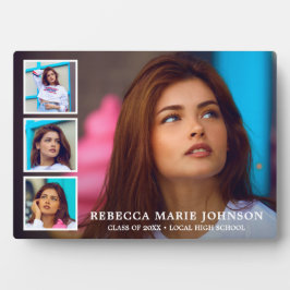 シンプルコラージュモダン卒業 フォトプラーク