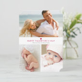 シンプルコラージュ |白/赤 (スタンド正面)