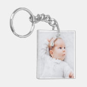 シンプルコンテンポラリーベビーの写真と情報 キーホルダー (正面左)