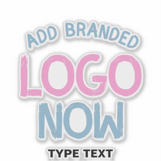 シンプルコンテンポラリー清浄澄ん流行の顧客 シール (正面)