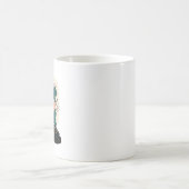 シンプルコーヒーカップガール コーヒーマグカップ (中央)
