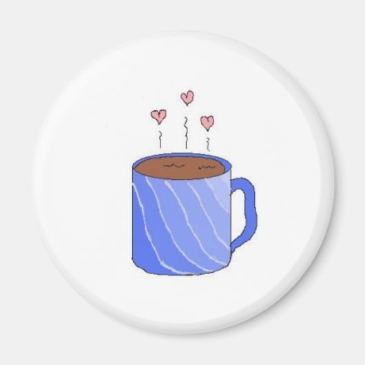 シンプルコーヒー マグネット (正面)
