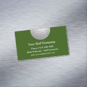 シンプルゴルフスポーツテーマ マグネット名刺 (インサイチュ)