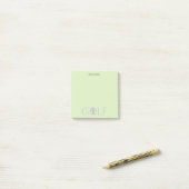 シンプルゴルフ団個人文房具 ポストイット (デスク上)