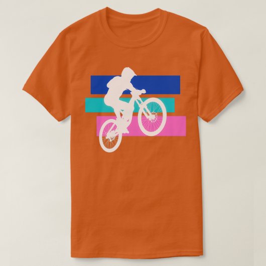 シンプルサイクリング Tシャツ (デザイン正面)