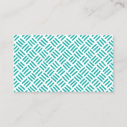 シンプルサファリ動物男の赤ちゃん登録囲い エンクロージャーカード (裏面)