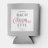 シンプルサマーグレーバチェロレッテクルーパーティー 缶クーラー (正面)