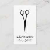 シンプルサロン鞘 名刺 (正面)