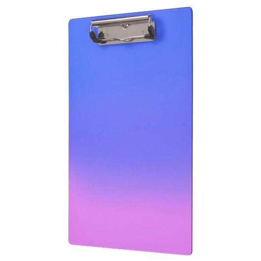 シンプルサンセットエグラデーションフェクトブルーピンク クリップボード (左)