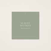 シンプルサージウェア小売店価格ラベル (正面)