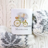 シンプルシックかわいいヴィンテージマウス自転車本の恋人 コーヒーマグカップ