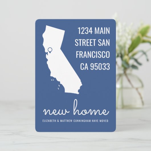 シンプルシックとおもしろいの新しいホームアナウンスメントカード (スタンド正面)