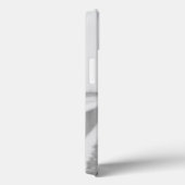 シンプルシックなロマンチックなカップルのフォトラブ Case-Mate iPhoneケース (裏面 / 右)