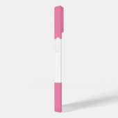 シンプルシッククラシックピンクボウモノグラム名 Case-Mate iPhoneケース (裏面 / 右)