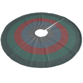 シンプルシッククリスマスウォーム&コージーストライプの フリース ツリースカート (アングル)