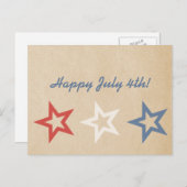 シンプルシックスターズ7月4日はがき ポストカード (正面/裏面)