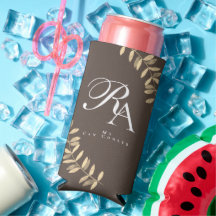 シンプルシックモノグラムブラウン