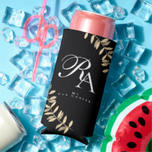 シンプルシックモノグラムブラック